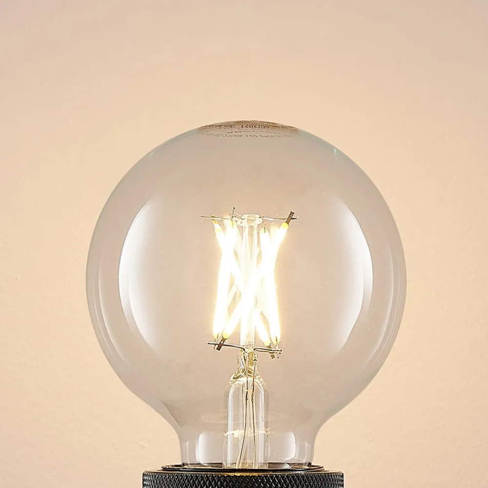 Arcchio Dæmpbar Led-Pære|Filament Pære > LED-pære E27 4W G80 2.700K glødetråd dæmpbar klar