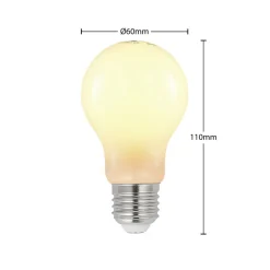 Arcchio Dæmpbar Led-Pære|Led Pærer > LED-pære E27 6W 2.700 K dæmpes opal 3 stk