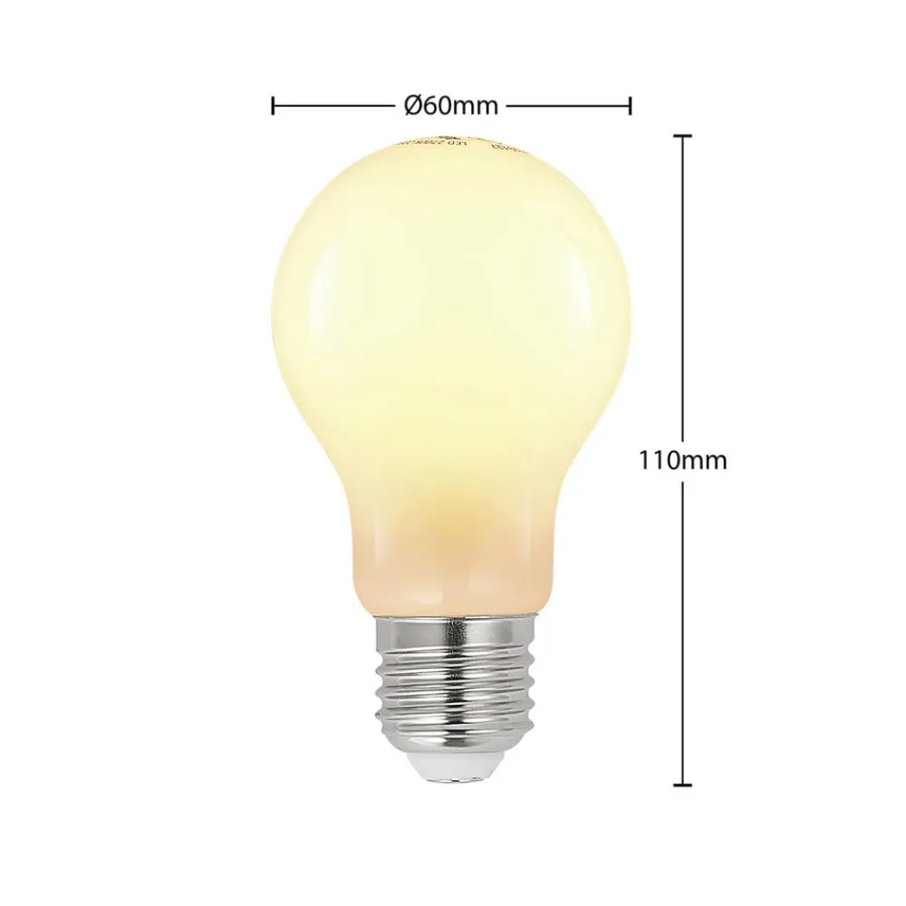 Arcchio Dæmpbar Led-Pære|Led Pærer > LED-pære E27 6W 2.700 K dæmpes opal 3 stk