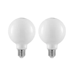Dæmpbar Led-Pære ^ Arcchio LED-pære E27 4 W 2.700 K G95 globe dæmpes opal, 2