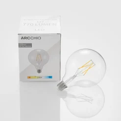 Arcchio Dæmpbar Led-Pære|Filament Pære > LED-pære E27 6W 2.700K G125 Globe, glødetråd, klar