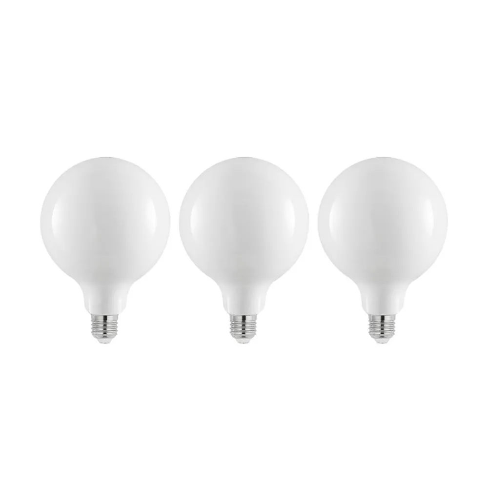Arcchio Led Pærer > LED-pære E27 6W 2.700 K G125 kan dæmpes opal 3 stk