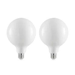 Arcchio Dæmpbar Led-Pære > LED-pære E27 6W 2.700 K G125 kan dæmpes opal 2 stk