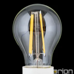 ORION Dæmpbar Led-Pære|Filament Pære > LED-pære E27 10W 2.700K glødetråd klar, dæmpbar