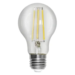 Dæmpbar Led-Pære|Led Pærer ^ STAR TRADING LED-pære, E27, 8 W, klar, glødetråd, 4.000 K, dæmpbar