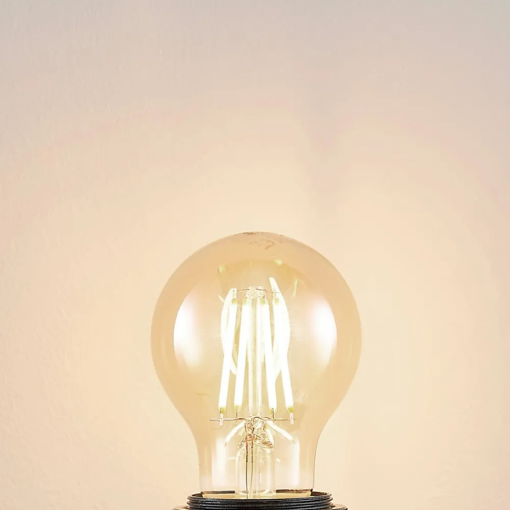 Arcchio Dæmpbar Led-Pære|Filament Pære > LED-pære E27 6,5 W 825 rav 3-trins-dæmper, 2 stk