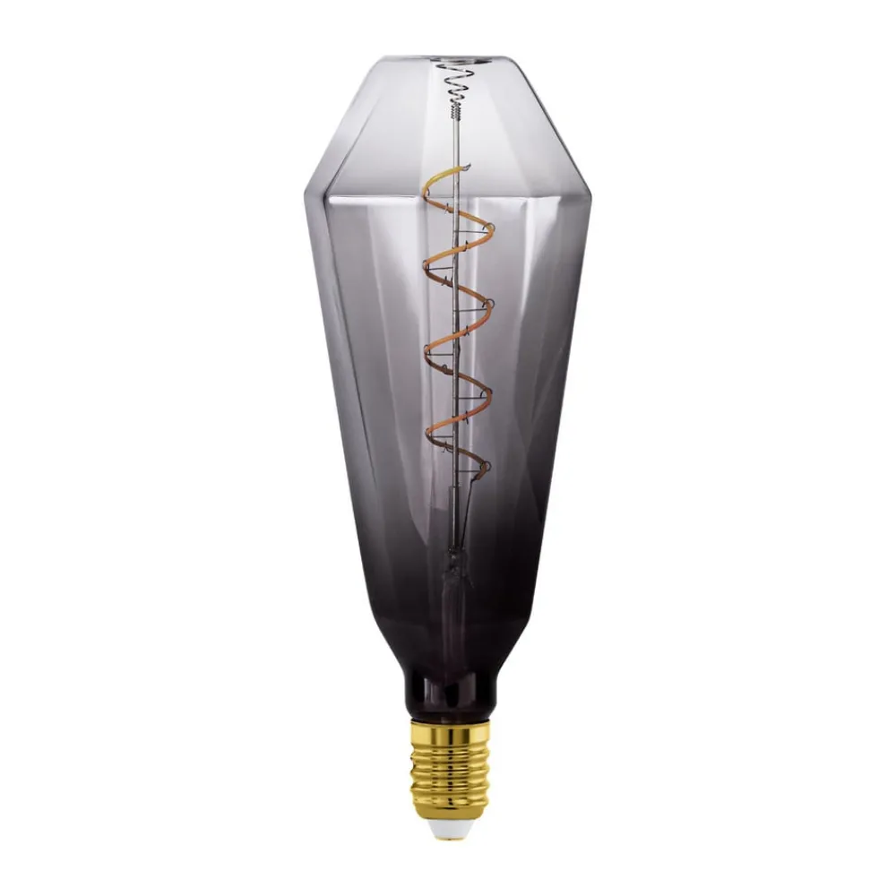 EGLO Filament Pære > LED-pære E27 4W T100 1.800K Filament røgfarvet dæmpbar