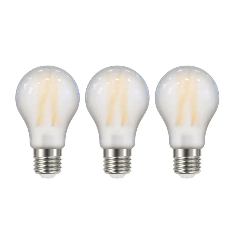 Led Pærer ^ Arcchio LED-pære Filament mat E27 A60 3,8W 2700K 806 lm 3er