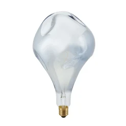 Sigor Filament Pære|Dæmpbar Led-Pære > LED-pære Giant Drop E27 6W 918 dim sølv-metal.