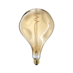 Dæmpbar Led-Pære|Filament Pære ^ Sigor LED-pære Giant Drop E27 5W Filament 918 dim guld