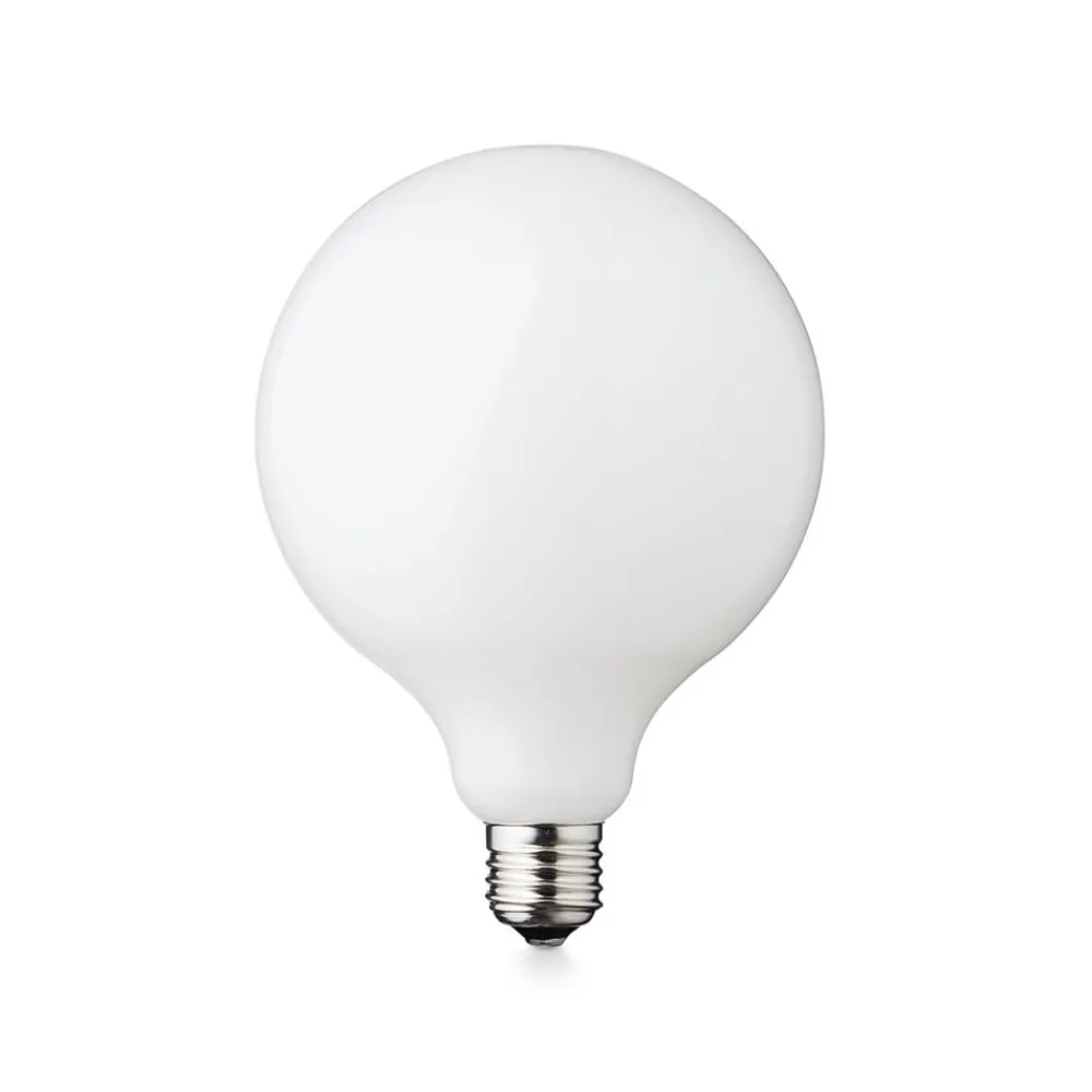 DESIGN BY US Dæmpbar Led-Pære > LED-pære Globe, E27, Ø 12,5 cm, mat, 5 W, 2.200 K