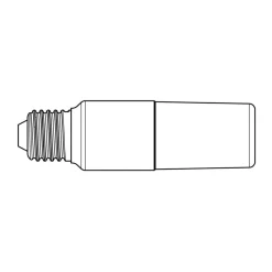 Maul Led Pærer > LED-pære, mat, E27, 8 W, 3000 K, 900 lm