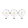 Arcchio Led Pærer > LED-pære med klar glødetråd E27 G125 3,8W 2700K 806lm 3er