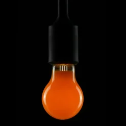 Dæmpbar Led-Pære|Led Pærer ^ SEGULA LED-pære, orange, E27, 2 W, dæmpbar