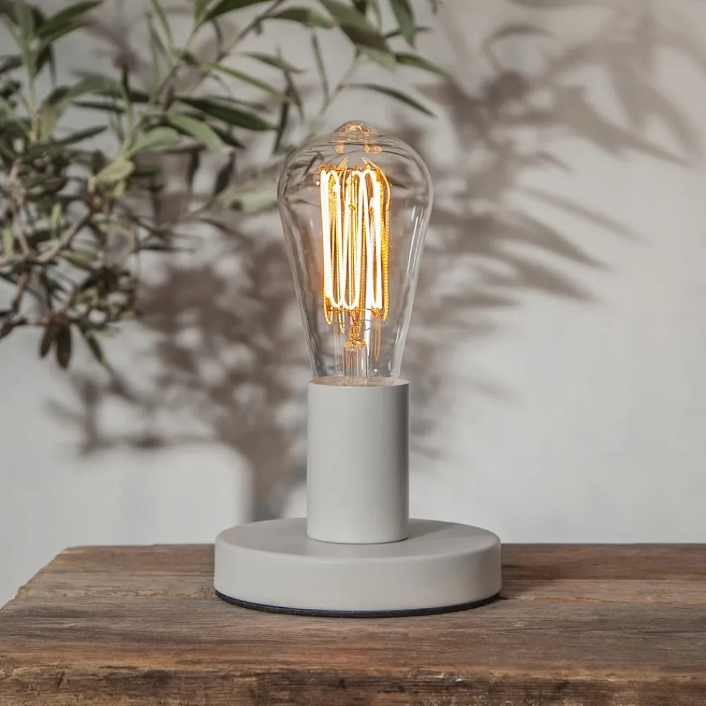 Dæmpbar Led-Pære|Led Pærer ^ STAR TRADING LED-pære ST64 Filamentpære E27 3,8W 1800K dæmpbar