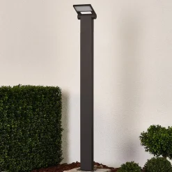 Gadebelysning ^ Lucande LED-pullert Marius, 100 cm