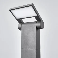 Gadebelysning ^ Lucande LED-pullert Marius, 100 cm