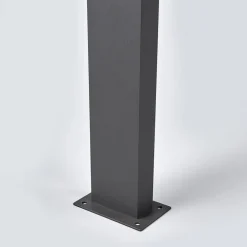 Gadebelysning ^ Lucande LED-pullert Marius, 100 cm