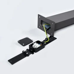 Gadebelysning ^ Lucande LED-pullert Marius, 100 cm