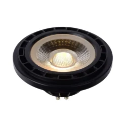 Lucide Dæmpbar Led-Pære > LED-reflektor GU10 12 W 3.000 K, dim to warm, sort