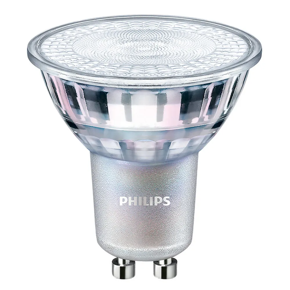 Dæmpbar Led-Pære|Led Pærer ^ Philips LED-reflektorpære GU10 4,9 W Master Value 927