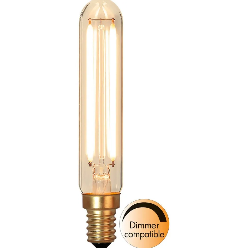 STAR TRADING Dæmpbar Led-Pære|Filament Pære > LED-rørpære E14 T20 11,5 cm 2,5 W 2.200 K dæmpbar