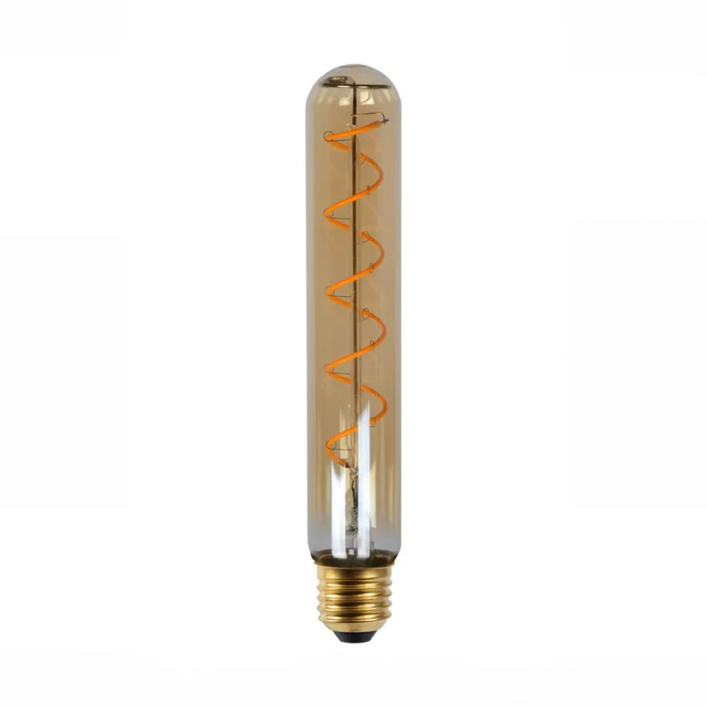 Dæmpbar Led-Pære|Filament Pære ^ Lucide LED-rørpære E27 T32 5W 2,200K dæmpbar 20cm