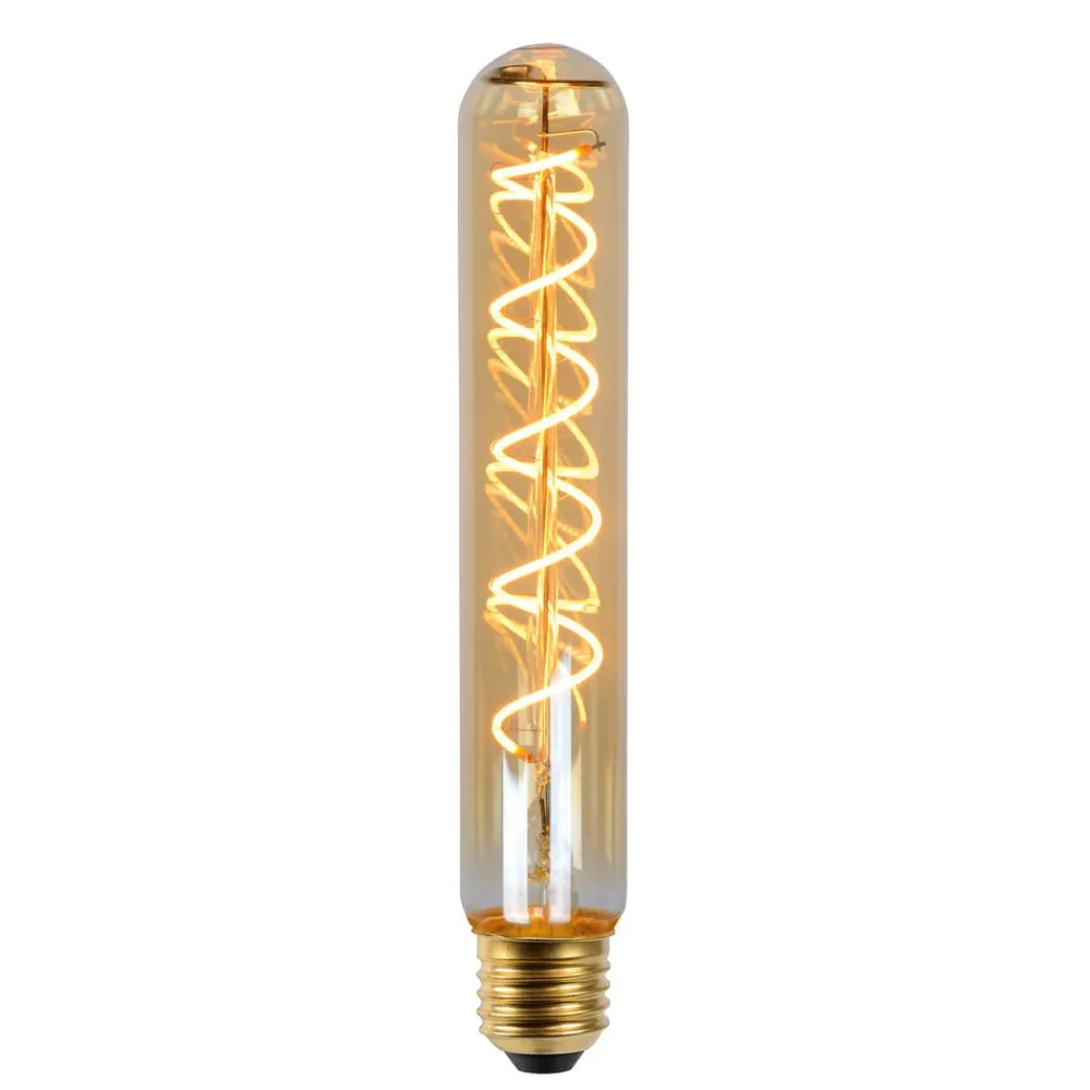 Dæmpbar Led-Pære|Filament Pære ^ Lucide LED-rørpære E27 T32 5W 2,200K dæmpbar 20cm