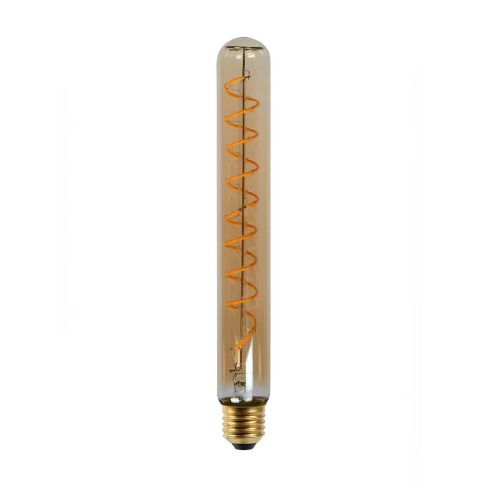 Dæmpbar Led-Pære|Filament Pære ^ Lucide LED-rørpære E27 T32 5W 2,200K dæmpbar 25cm