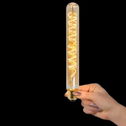 Dæmpbar Led-Pære|Filament Pære ^ Lucide LED-rørpære E27 T32 5W 2,200K dæmpbar 25cm