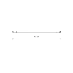 Lysstofrør ^ Nowodvorski Lighting LED-rørpære Længde 60 cm Rørpære G13 T8, 11 W klar 3.000 K