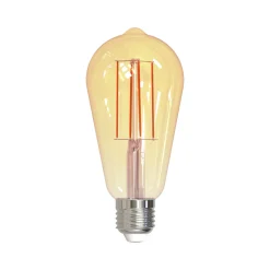 Müller-Licht Led Pærer > LED-Rustika, glødetråd, E27, guldfarvet, 7W, 2000K, 650 lumen