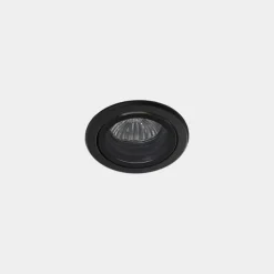 LEDS-C4 Udendørs Loftlamper > Eko indbygningsspot til udendørs brug, sort, Ø 7,5 cm, aluminium