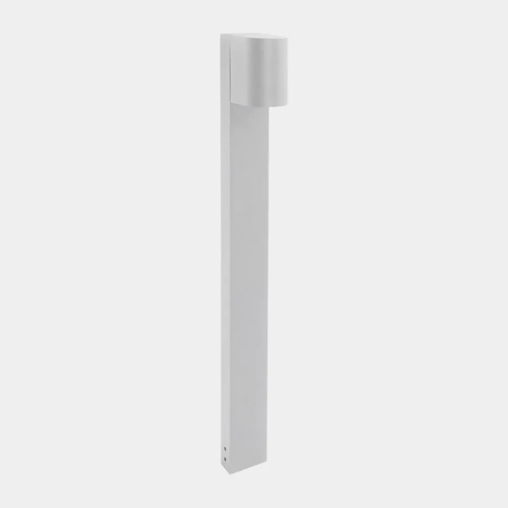 LEDS-C4 Gadebelysning > Eko Standard LED-vejlampe, hvid, højde 80 cm, aluminium