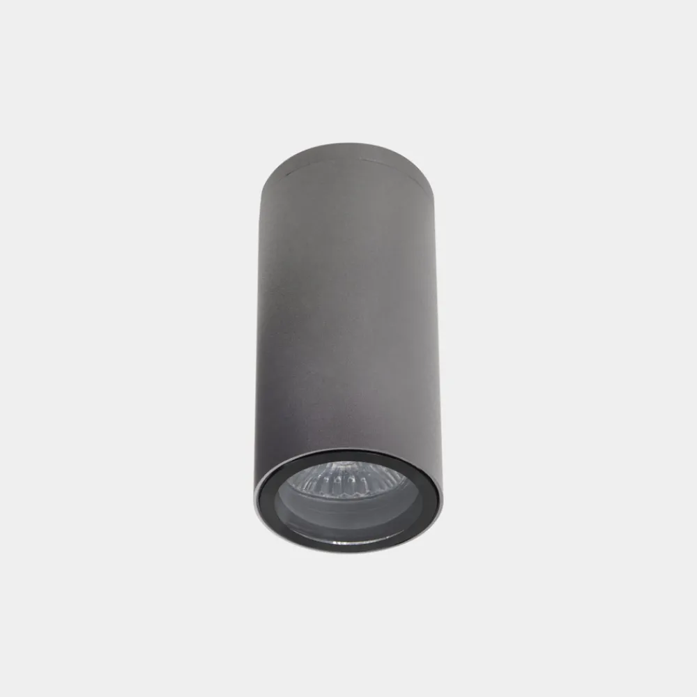 LEDS-C4 Udendørs Loftlamper > Eko udendørs loftlampe, grå, Ø 6 cm, aluminium