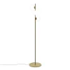 LEDS-C4 Gulvlamper > LED-gulvlampe Perlina, højde 170 cm, guldfarvet