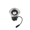 LEDS-C4 Nedgravet Udebelysning > LED nedgravningslampe Gea Easy, 830, grå, Ø 12,5 cm
