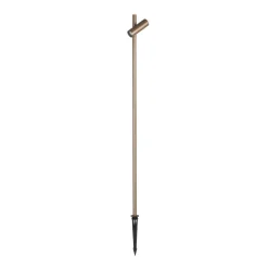 LEDS-C4 Udendørs Spot > LED-spot med jordspyd Juncus 1, brun, 2.700 K