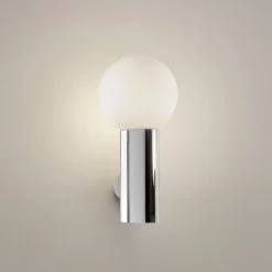 LEDS-C4 Væg- Og Spejllamper > Mist væglampe til badeværelset, 1 lk. krom