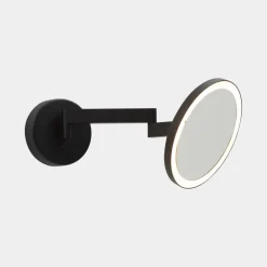 Møbel Og Interiør ^ LEDS-C4 Vanity vægspejl med LED, 3.000 K, sort