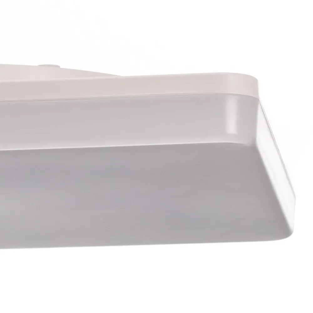 Heitronic Udendørs Loftlamper > LED-sensorloftlampe Pronto, kantet, 33x33cm