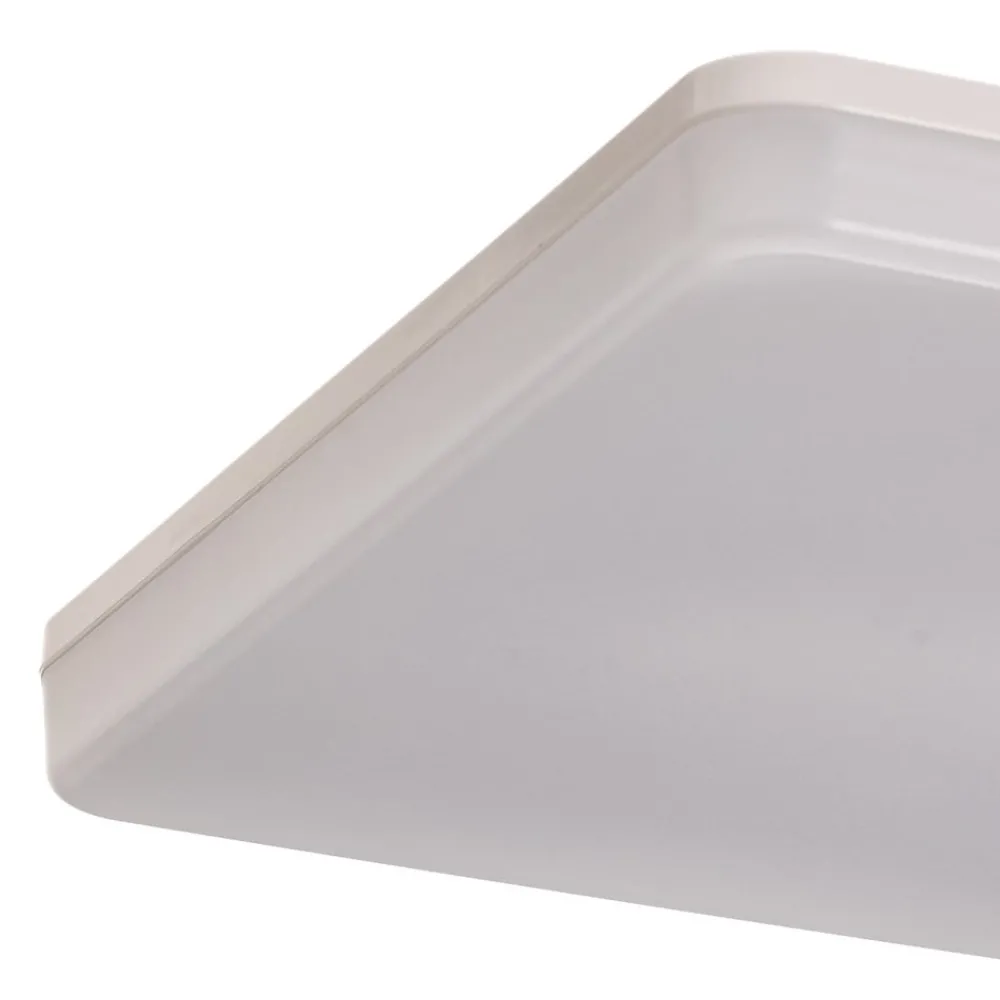 Heitronic Udendørs Loftlamper > LED-sensorloftlampe Pronto, kantet, 33x33cm