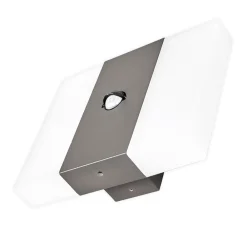 Lindby Væglampe Med Sensor > LED-sensor-udendørs væglampe Kumi, grafit, IP44