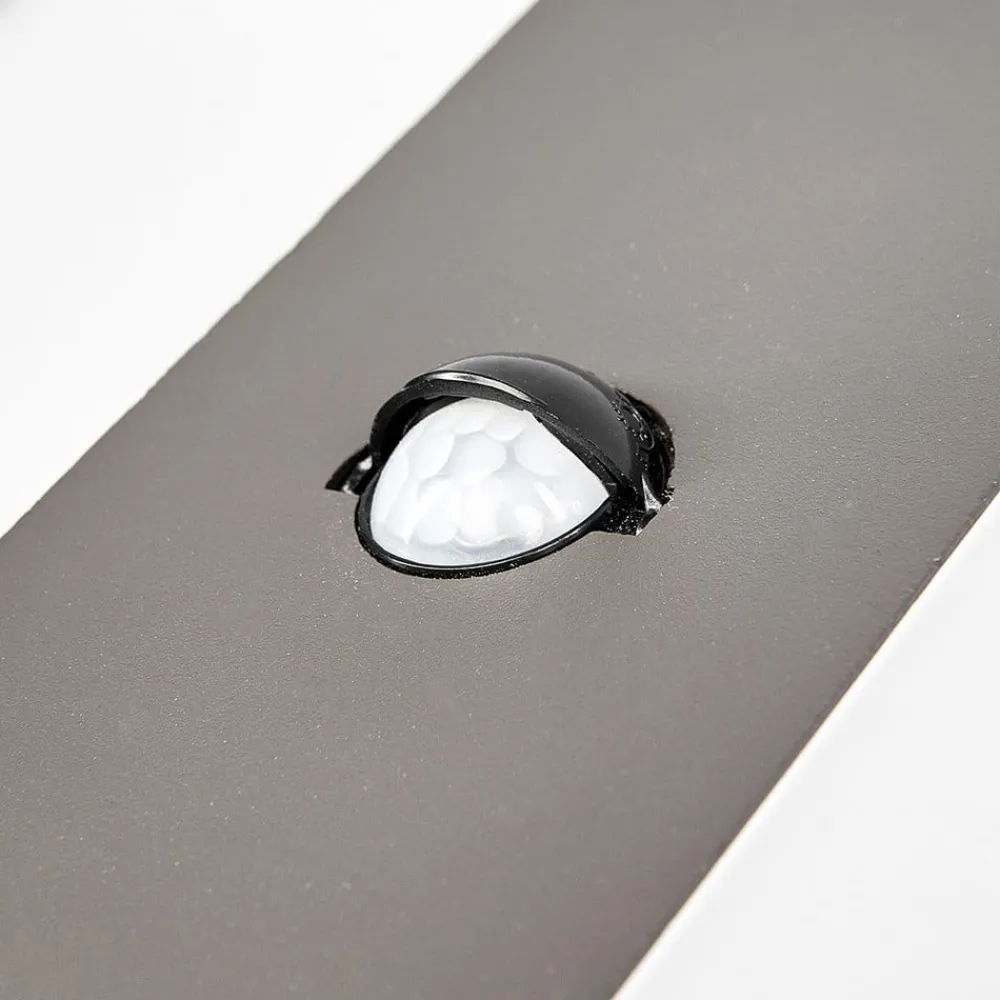 Lindby Væglampe Med Sensor > LED-sensor-udendørs væglampe Kumi, grafit, IP44