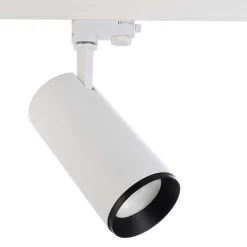 Skinnesystem ^ Deko-Light LED-skinnespot Lucea 3-faset 30 W hvid
