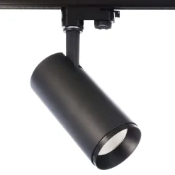Skinnesystem ^ Deko-Light LED-skinnespot Lucea 3-faset 15W sort