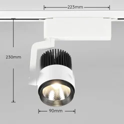 Trio Lighting Arbejdsrum/Kontor|Skinnesystem > LED-skinnespot Radiator til DUOline, mat hvid, CCT