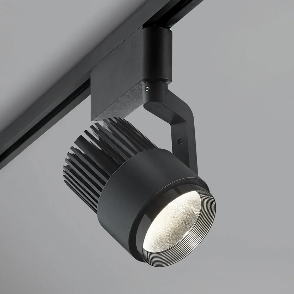 Trio Lighting Skinnesystem > LED-skinnespot Radiator til DUOline, mat sort, CCT