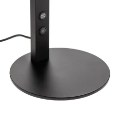 Fabas Luce Arbejdsrum/Kontor|Bordlamper > LED-skrivebordslampe Ideal med dæmper, sort