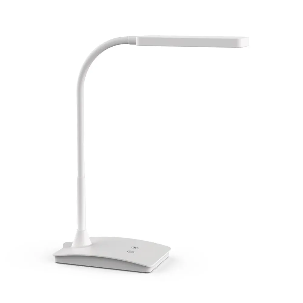 Arbejdsrum/Kontor|Bordlamper ^ Maul LED-skrivebordslampe pearly, hvid, 38 cm, dæmpbar, CCT